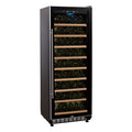 Compressor Wine Cabinet Freestanding Glass Door Beverage Cooler Display Chiller for Home Bar Club Party Beverage Storage