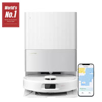 Qrevo Pet Standard Series Robot Vacuum and Mop for Carpet and Hardwood, Smart Navigation, Pet-Friendly, White