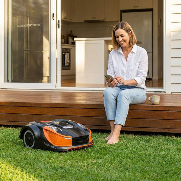 Robot Lawn Mower Built to Cut 1/2 Acre Hands-Free, Brushless Motors, WiFi Control, Rain Sensors
