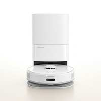 Qrevo Pet Standard Series Robot Vacuum and Mop for Carpet and Hardwood, Smart Navigation, Pet-Friendly, White — Studio Shot