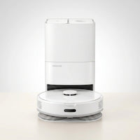 Robot Vacuum and Mop Built for Pet Hair Removal, 12000Pa Suction, Smart Navigation, 7-Week Auto-Empty — Studio Shot