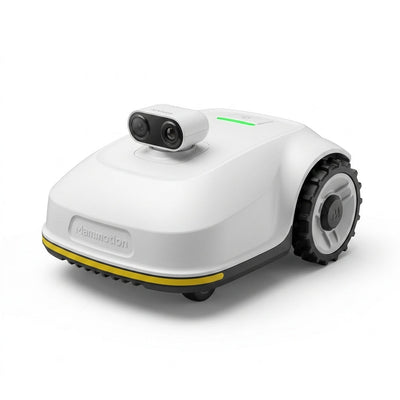 Robot Lawn Mower Designed for Small Yards, AI Vision Navigation, 0.3 Acre Coverage, Adjustable Height